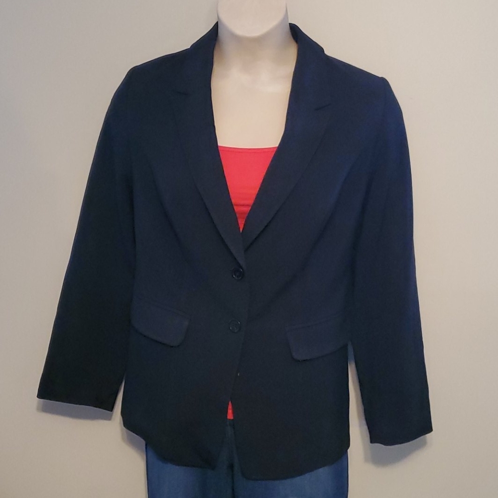 Black suit jacket